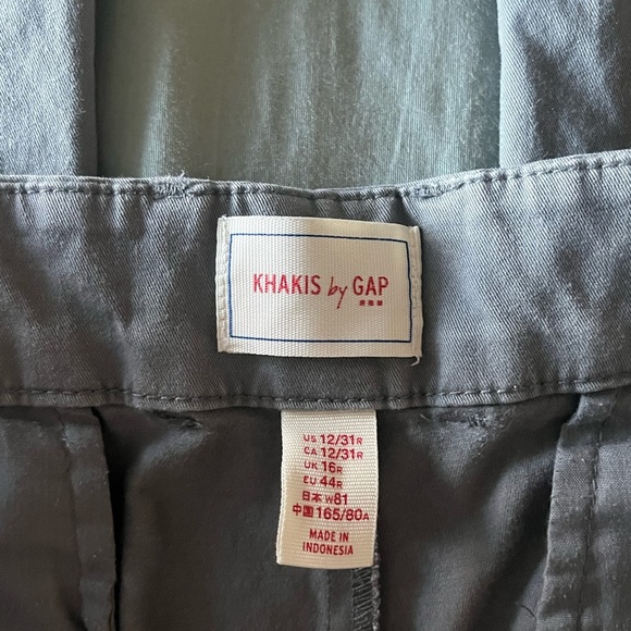 Gray Straight Leg Women's Pants - Picture 3 of 3